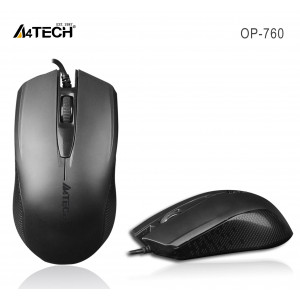 A4 TECH OP-760 V-TRACK USB SIYAH KABLOLU MOUSE