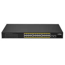 CNET CGS-2422SP 24 PORT 10/100/1000 POE 300W +2SFP YONETILEMEZ SWITCH