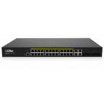 CNET CGS-24X4SFW 24 PORT 10/100/1000 POE 450W +4SFP YONETILEBILIR SWITCH