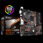 GIGABYTE B365M AORUS ELITE 1151P DDR4 SES GLAN DP/HDMI/DVI SATA3 USB3.1 MATX