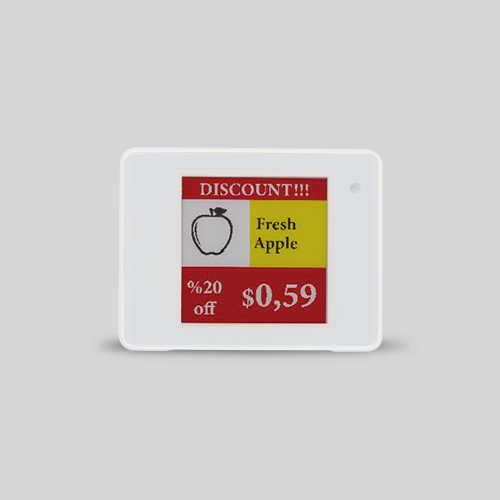 1.54" Elektronik Raf Etiketi (ESL) (BWRY) 1.54" Elektronik Raf Etiketi (ESL) (BWRY)