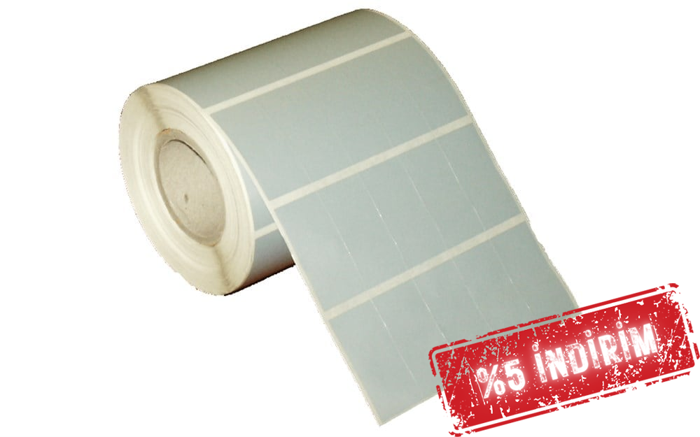 Silvermat Etiket 20mm X 40mm 5li Resin Ribon gerekir