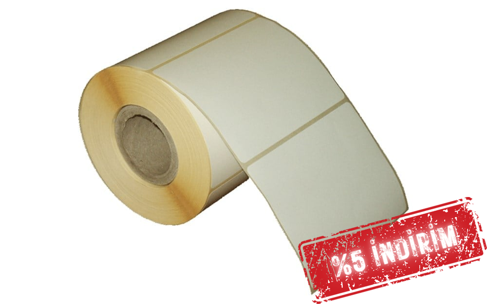 Termal Etiket 100mm X 76mm 1li