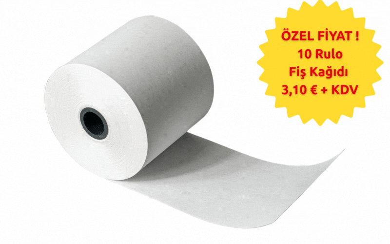 Termal Fiş/POS Kağıdı 75mm X 30mt