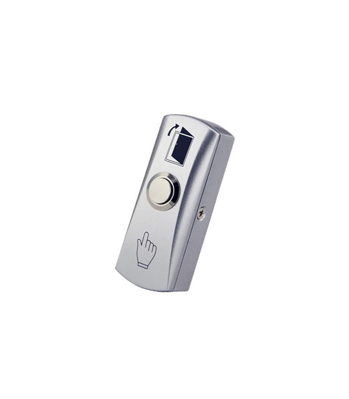 NC-BT02 Paslanmaz Çelik Buton 16mm (Tek Kontak) Markalı