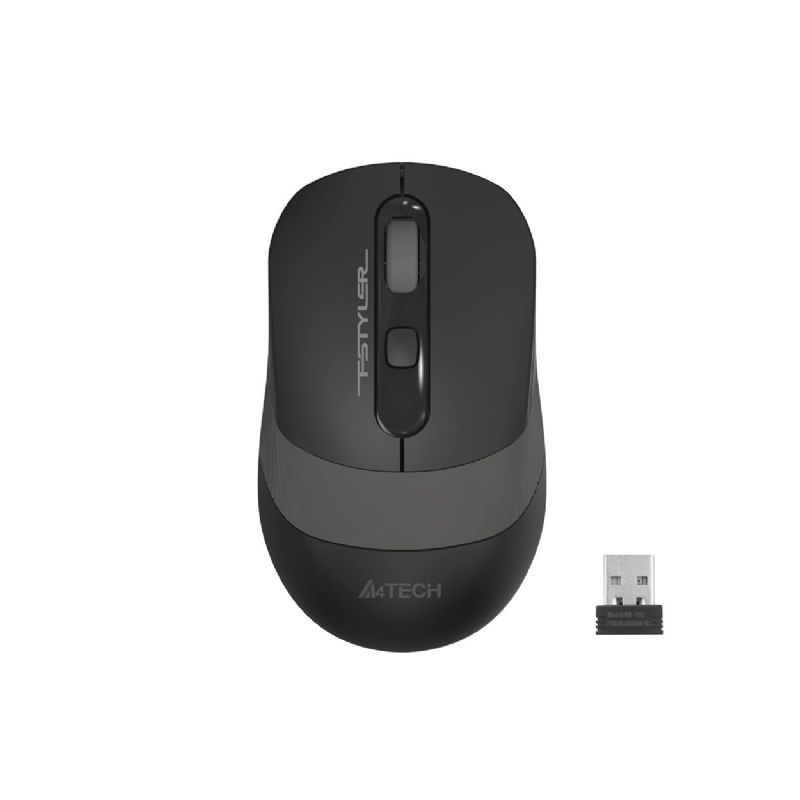 A4-Tech Kablosuz Mouse Nano Siyah-Gri (FG10-G)