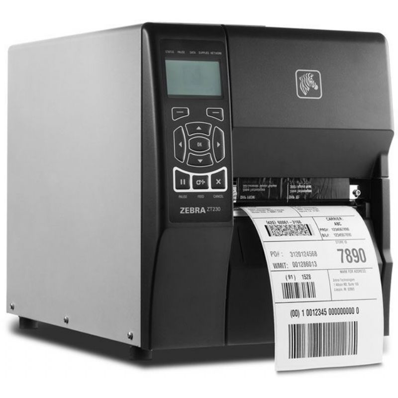 Zebra ZT231 Barkod Yazıcı Usb/Seri/Eth 203 Dpi