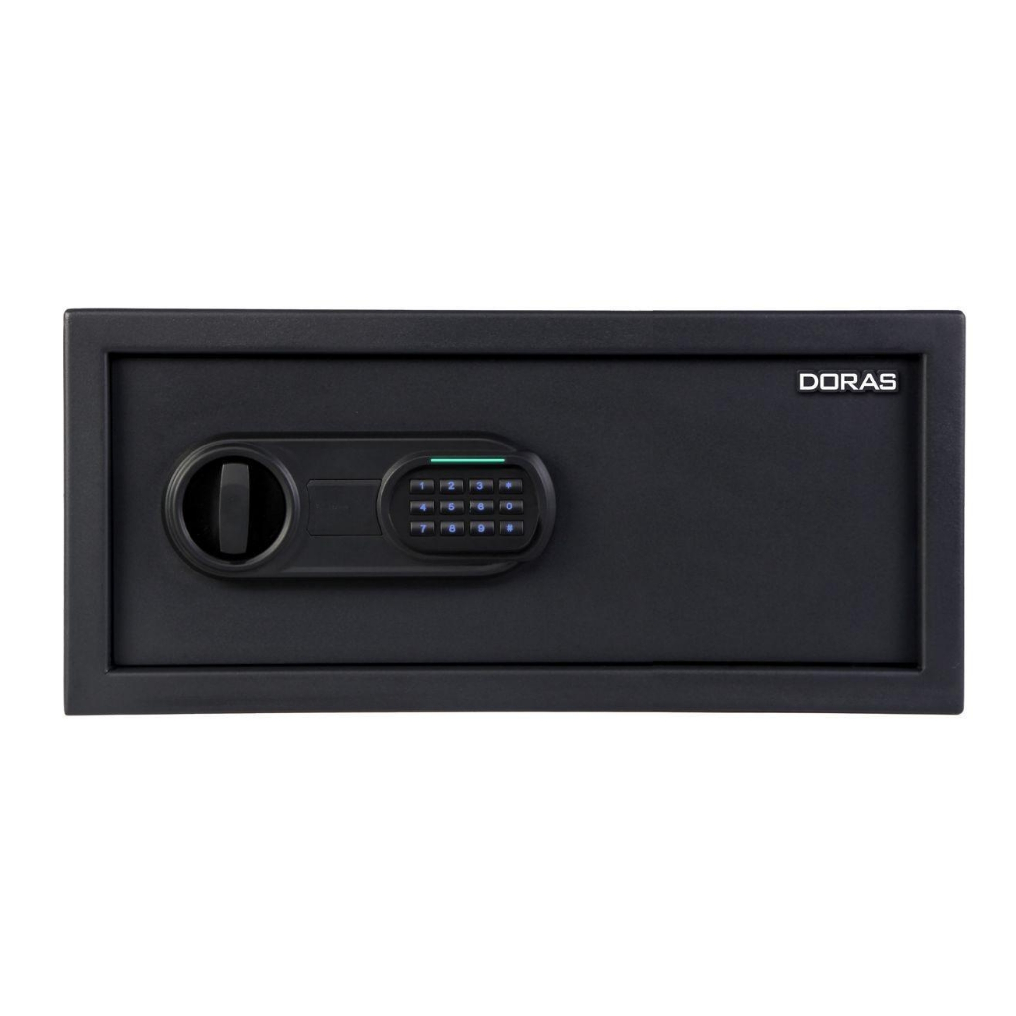 Doras Elektronik Şifreli Ve Anahtarlı Çelik Kasa, 20w Laptop Tipi