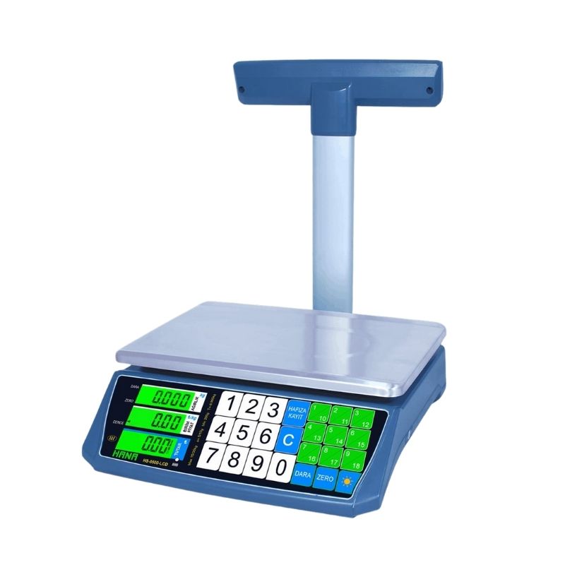 Hana Hs-5600 LCD Tartım Terazisi 30 Kg Boyunlu