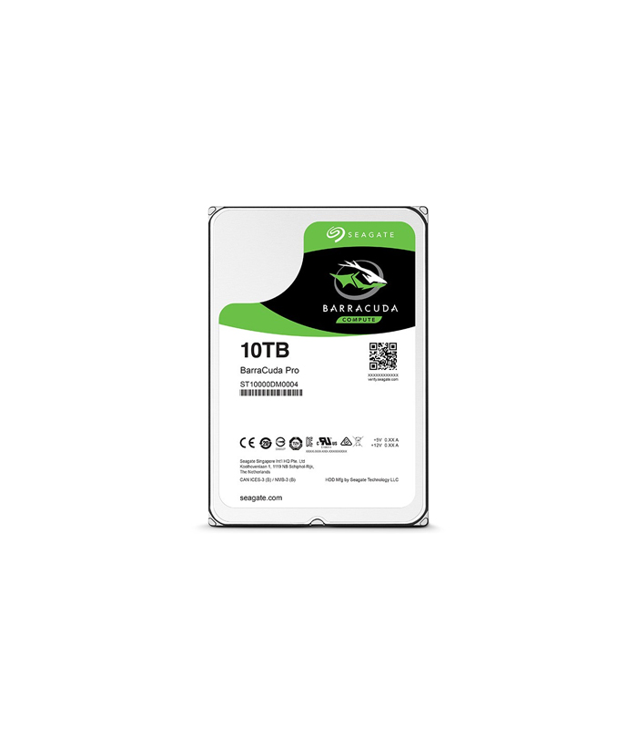 SEAGATE BARRACUDA 10 TB HDD 7200RPM SATA3