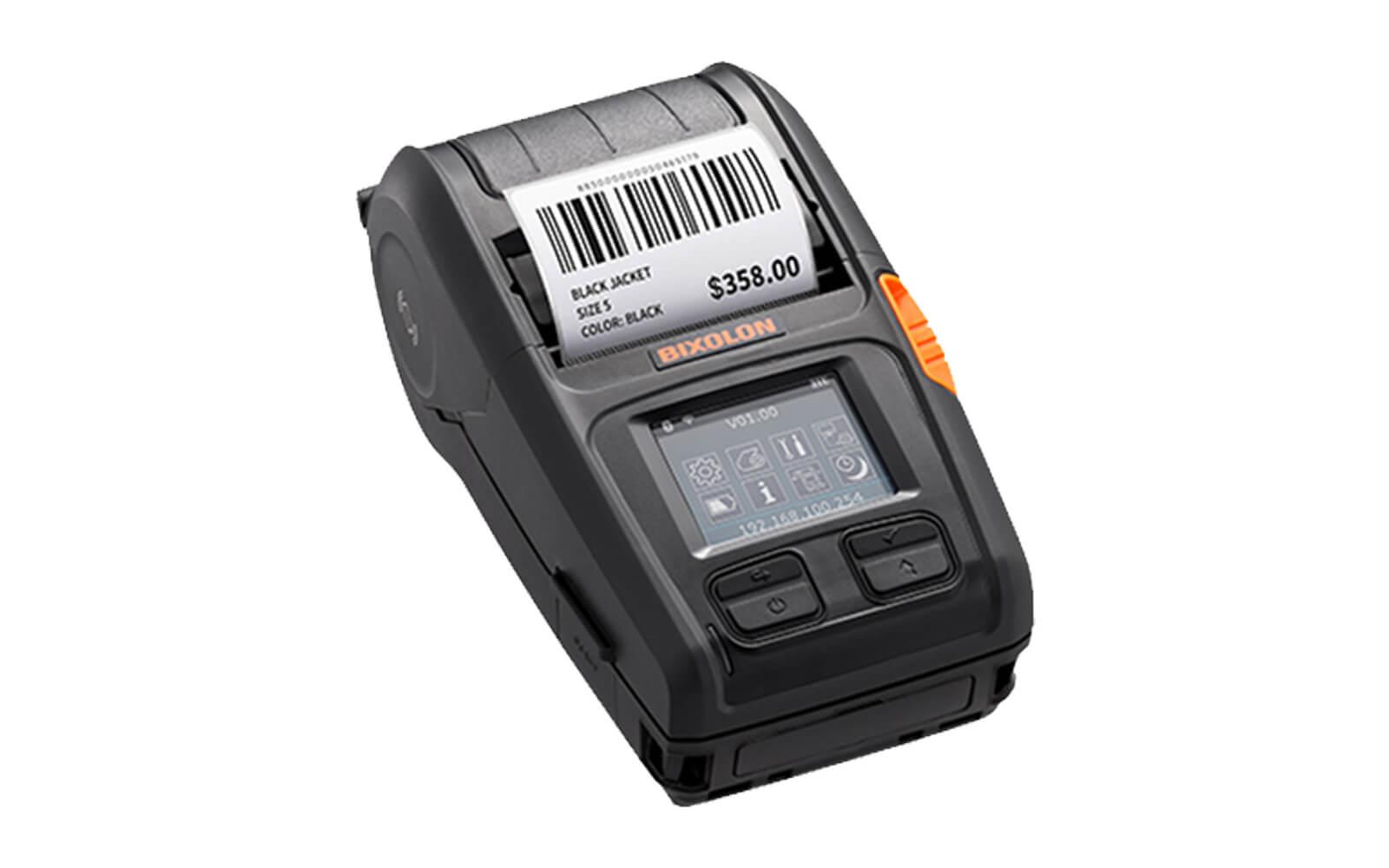 Bixolon XM7-20iWK Taşınabilir Barkod Yazıcı Bluetooth,Wifi Bağlantılı Linerless