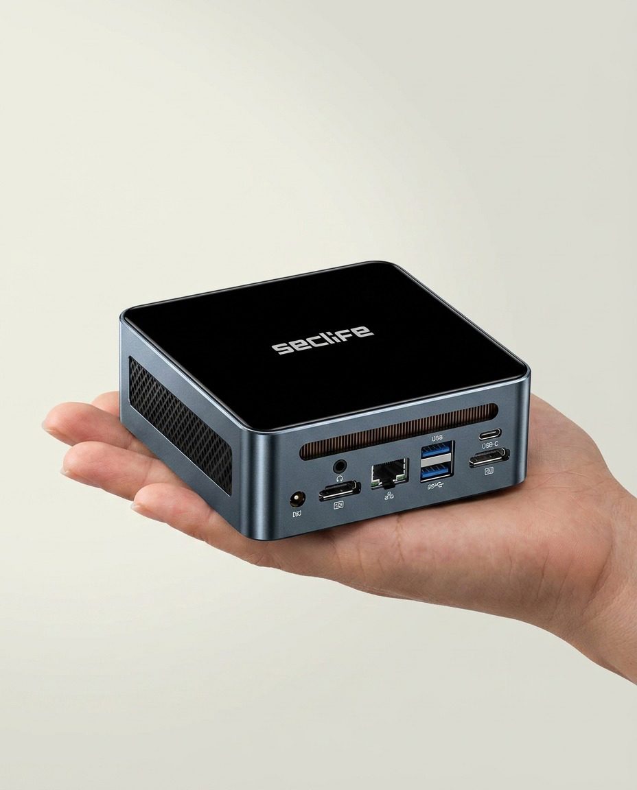 Seclife MP-AN212 Ryzen3 3200U 8GB 500GB SSD Siyah Mini Pc