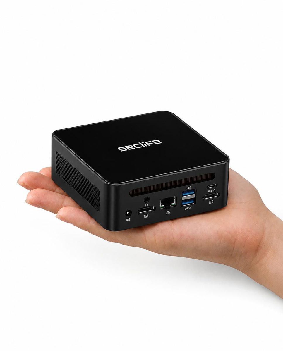 Seclife MP-Z042 Intel i5-12450H 8GB 256GB SSD Siyah Mini Pc