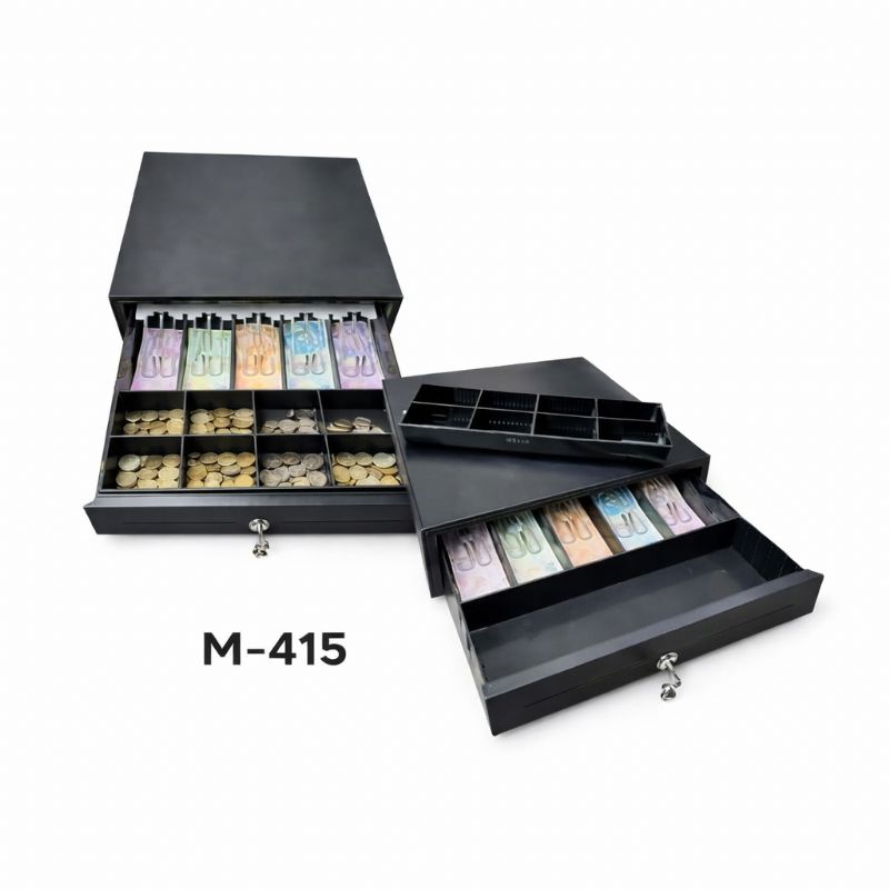 Dbpos M-415 Metal Para Çekmecesi 5 Gözlü Plastik Sürgü