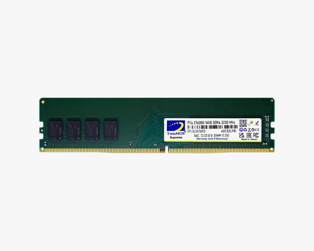16GB TwinMOS DDR4 3200MHz (MDD416GB3200D) PC Ram
