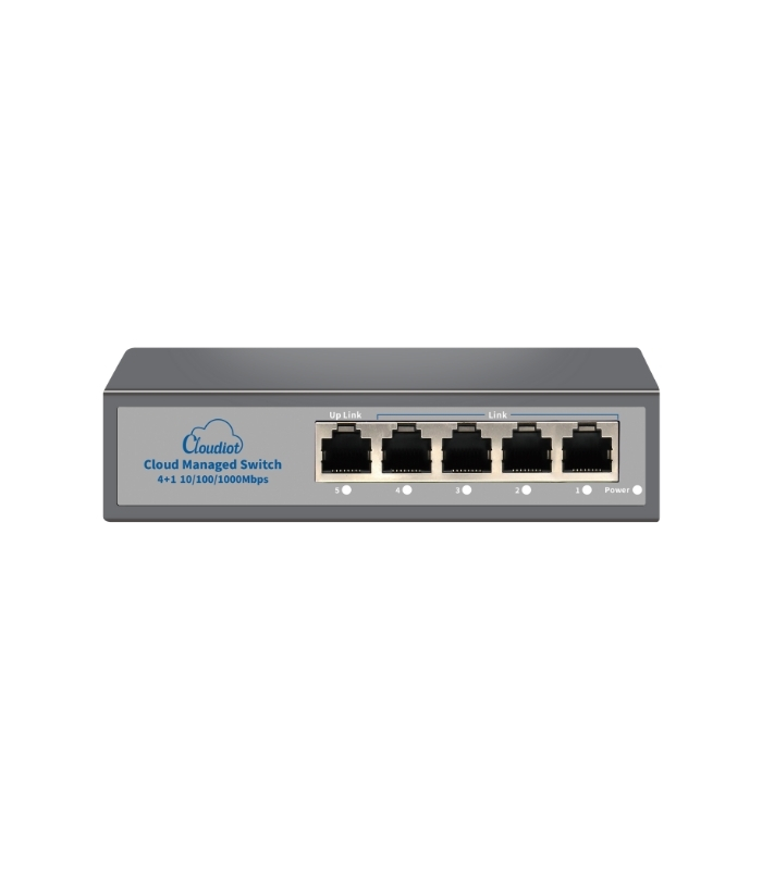 NVC-HIS215G 5 PORT FULL GIGA CLOUD NON POE ETHERNET SWITCH