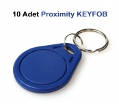 10 Adet Proximity KEYFOB Anahtarlık