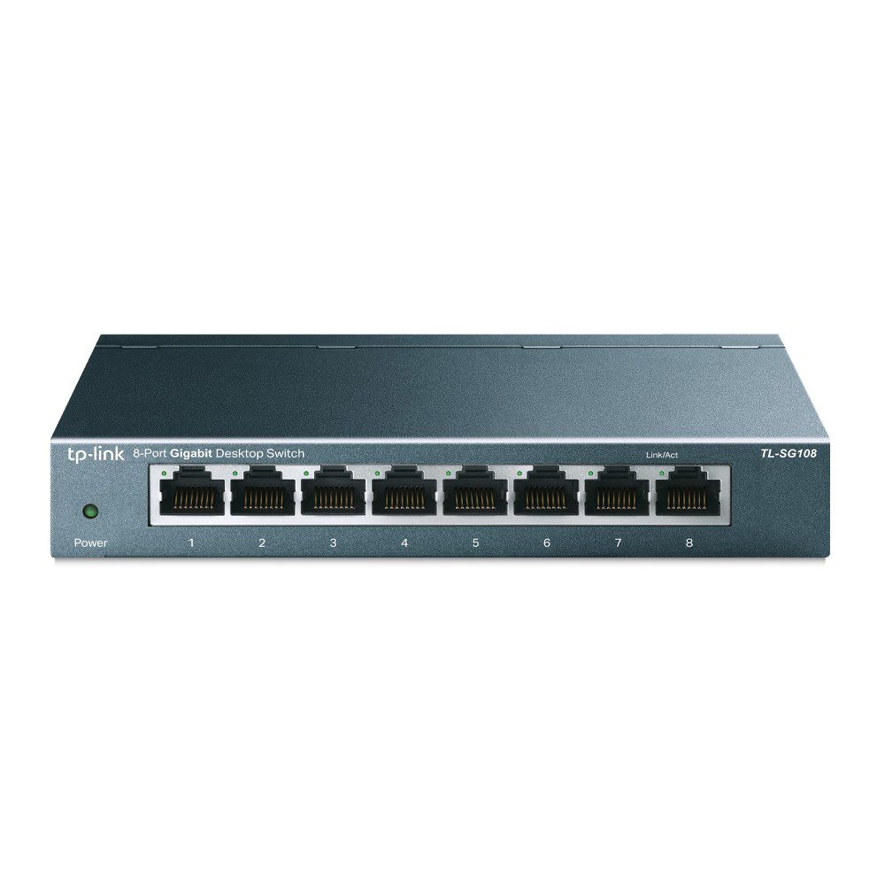 TP-Link TL-SG108 8Port 10/100/1000 Gigabit Switch