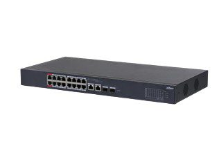 Dahua CS4218-16ET-135 18 Port 16xPOE 135W 10/100 +2SFP Yönetilebilir Switch
