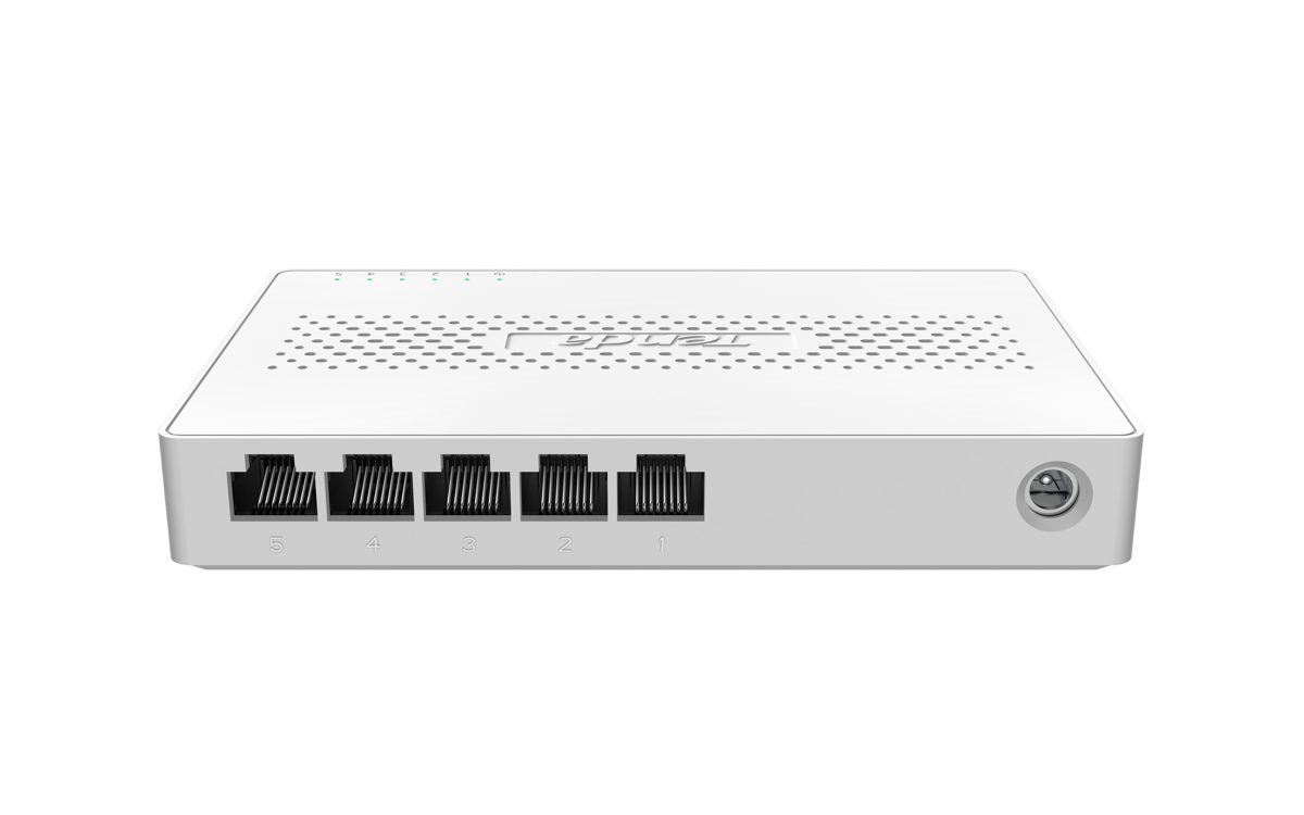 Tenda SM105 5 Port 2.5G Ethernet Masaüstü Switch