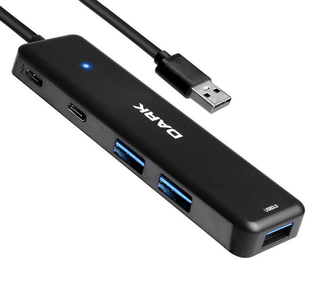 Dark DK-AC-USB347 C. Master X5C USB3.2 Type-A to 3Port USB-A & 1Port Type-C 2.0