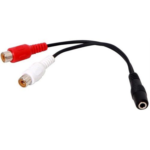 S-link SL-358 15cm 3.5 F to 2 RCA F Stereo kablosu